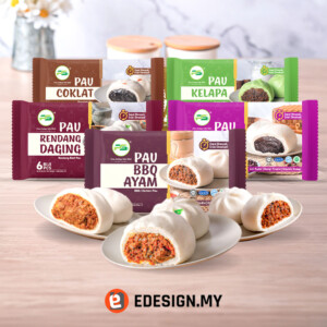 Packaging design for frozen food business in Selangor Malaysia