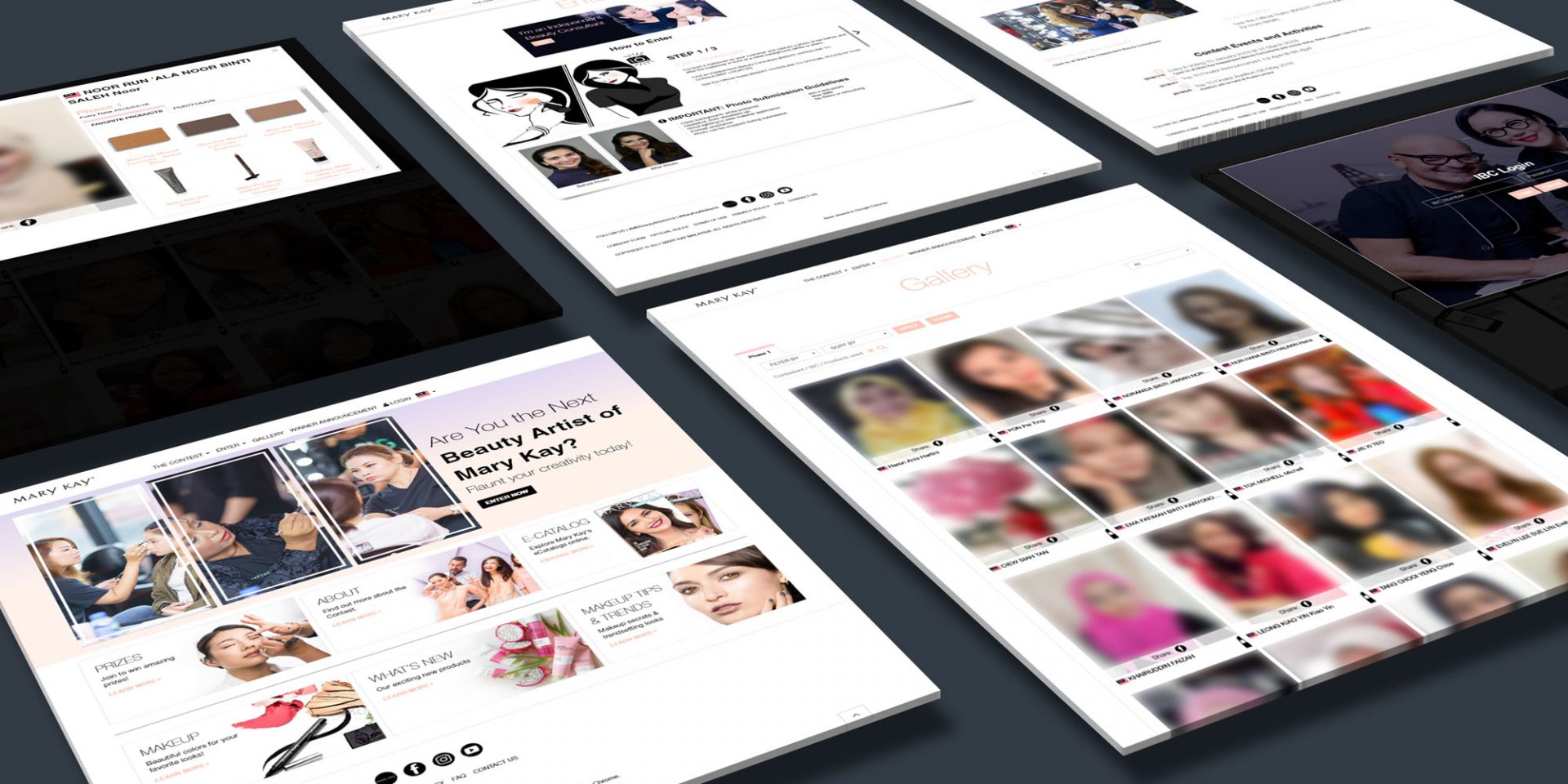 website development for mary kay asia