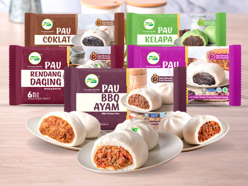 Packaging design for frozen food business in Selangor Malaysia