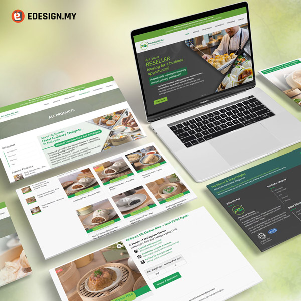 Frozen Food Website Design and Digital Marketing Solution